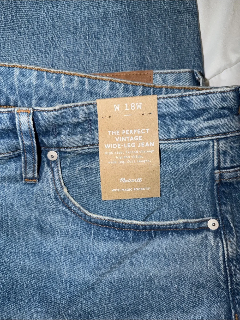 Madewell Perfect Vintage Wide-Leg - Picture 4 of 5